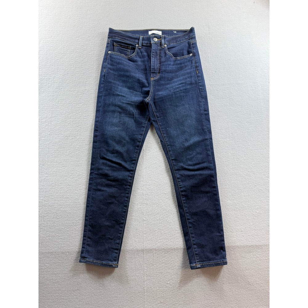 LOFT The Skinny Jeans Women 28/6 Blue High Rise Denim 28x25